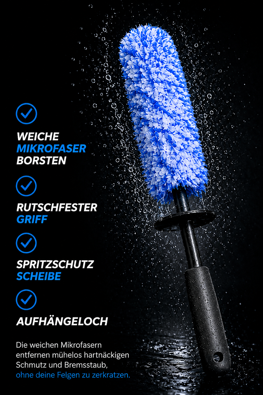 DIRTY2SHINE Felgenbürste